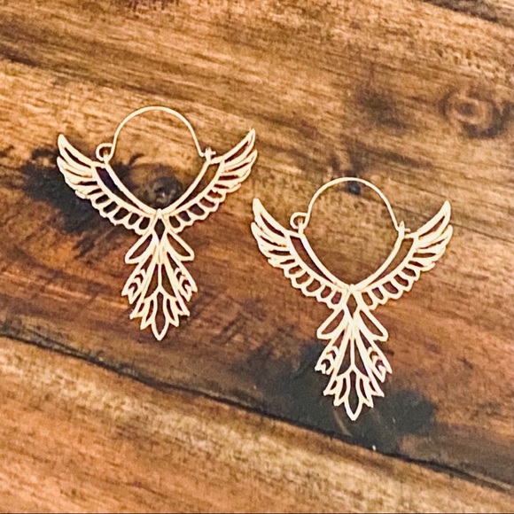 🍒3/$30 New Free People Thunderbird Earrings - Picture 4 of 7